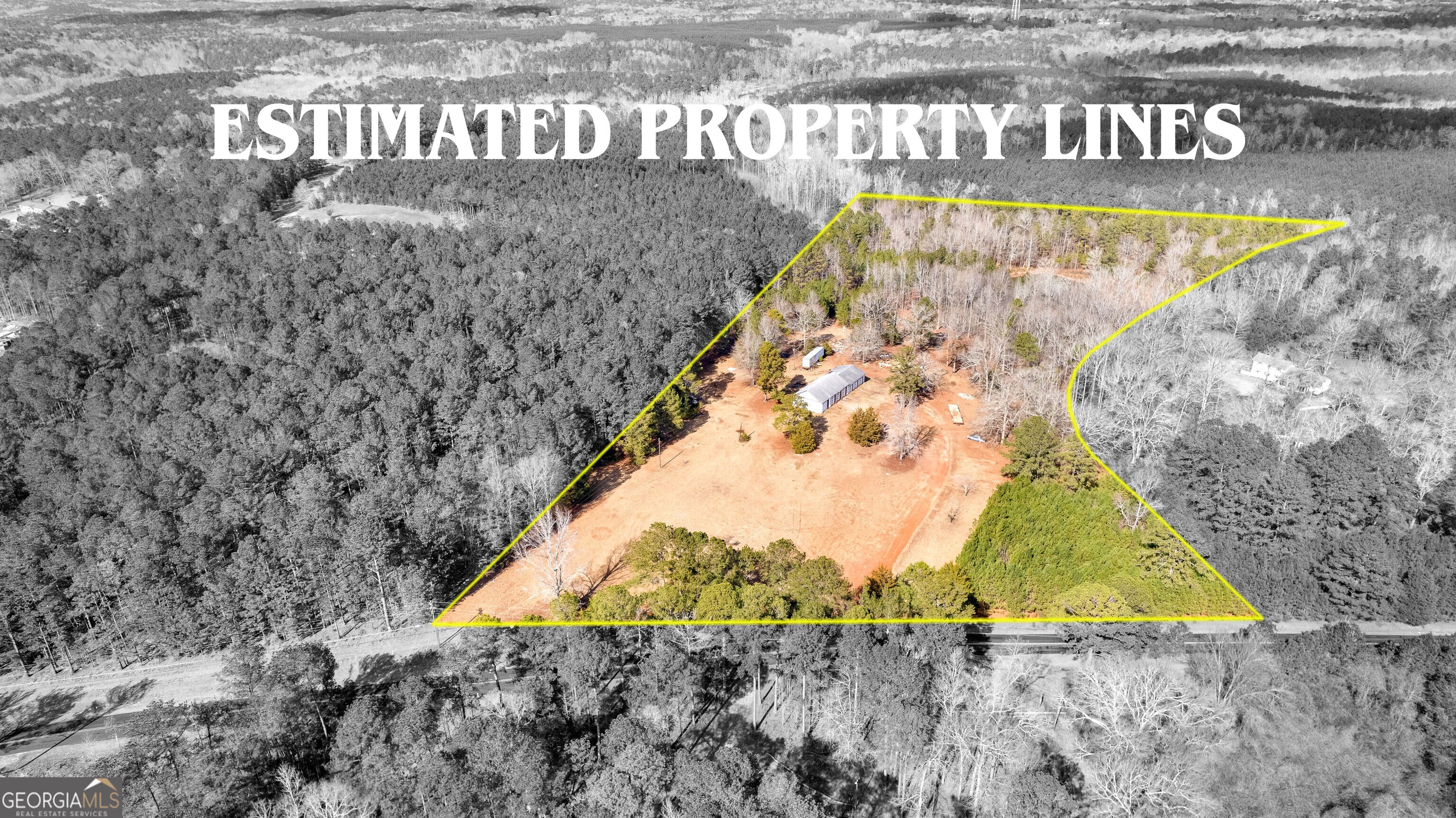 374 Gordon School Road Thomaston, GA 30286 - Photo 18 of 31 a view of swimming pool and front of house