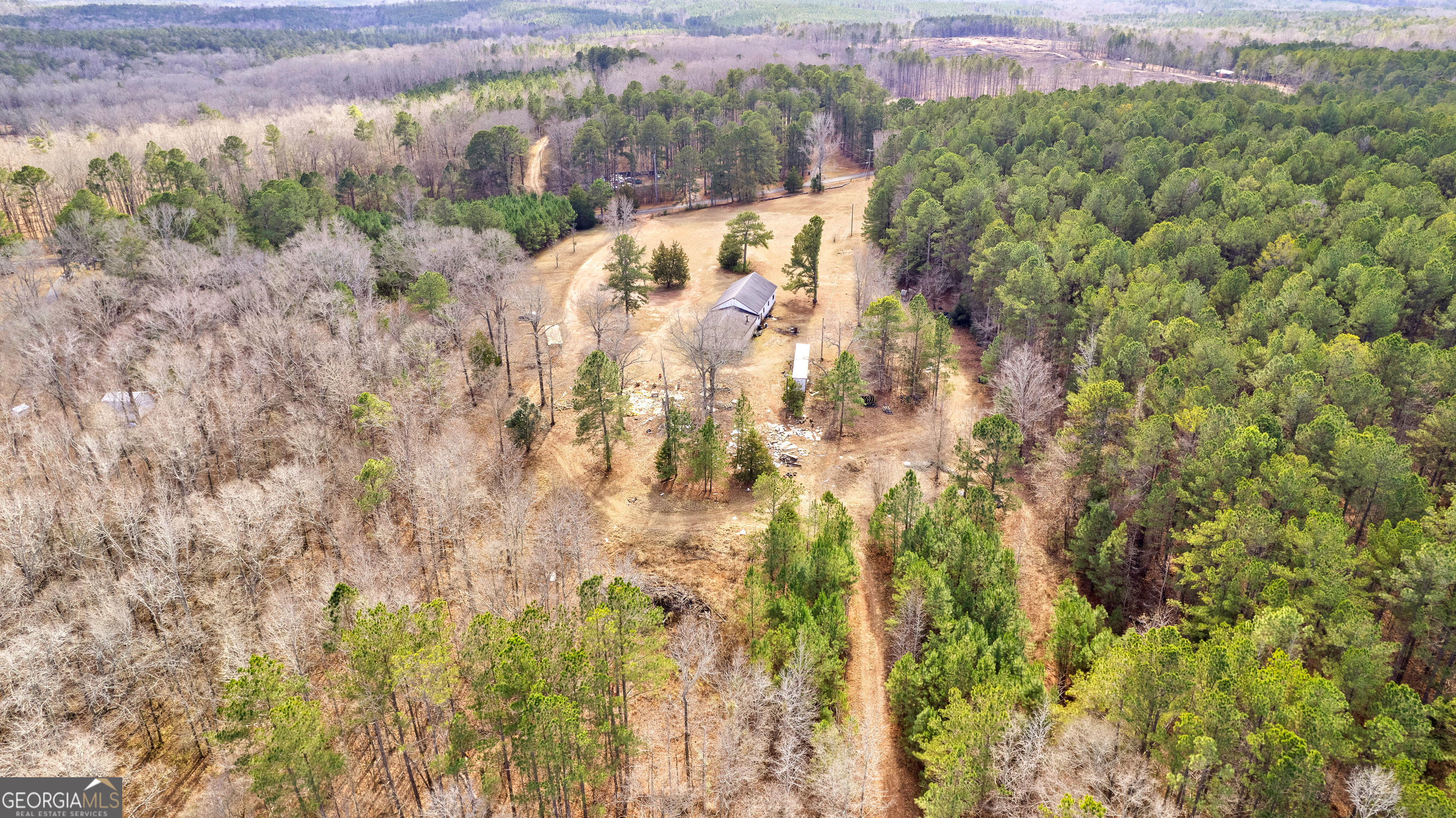 374 Gordon School Road Thomaston, GA 30286 - Photo 19 of 31 a view of a forest