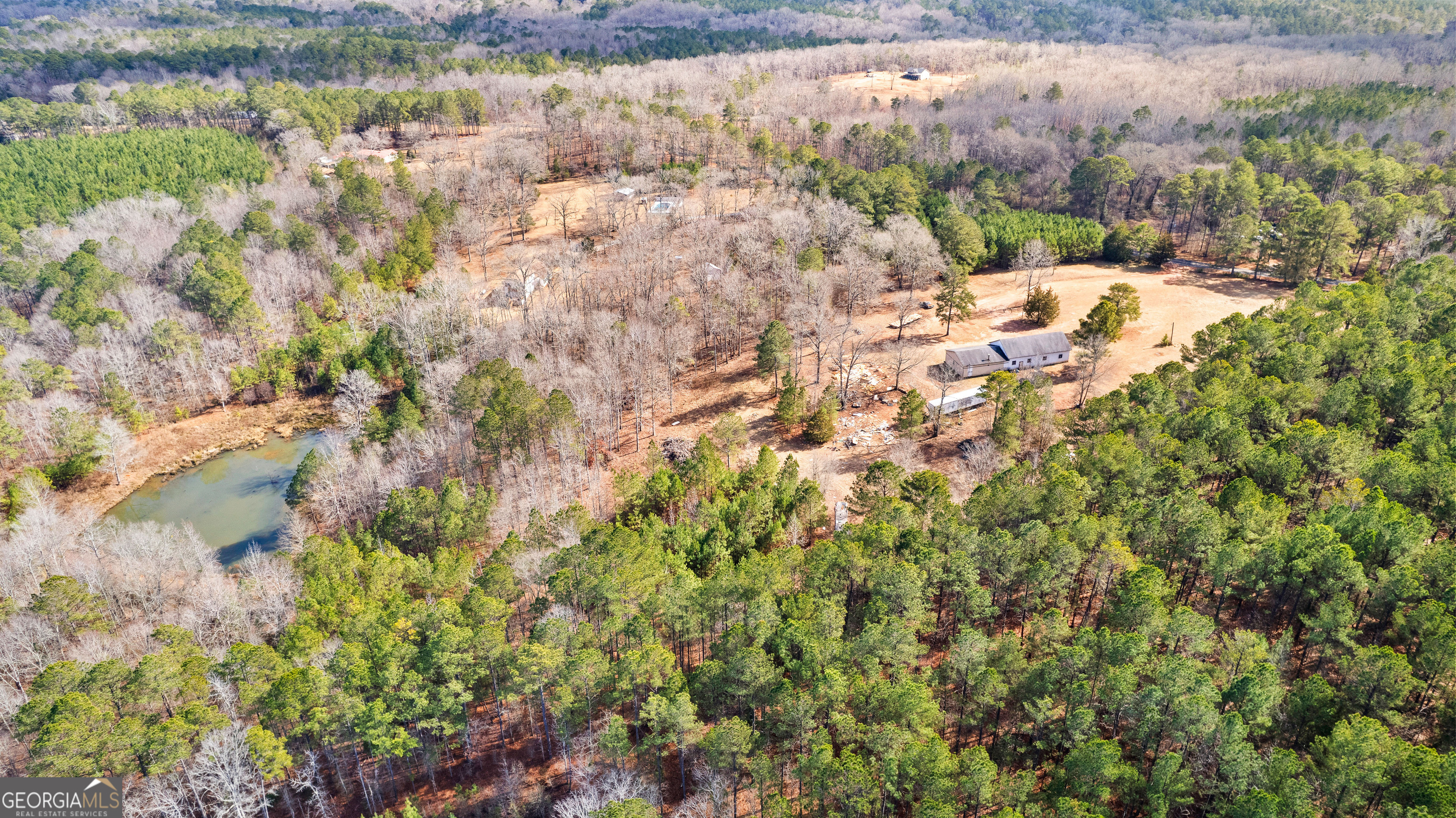 374 Gordon School Road Thomaston, GA 30286 - Photo 24 of 31 a view of a lake with a mountain