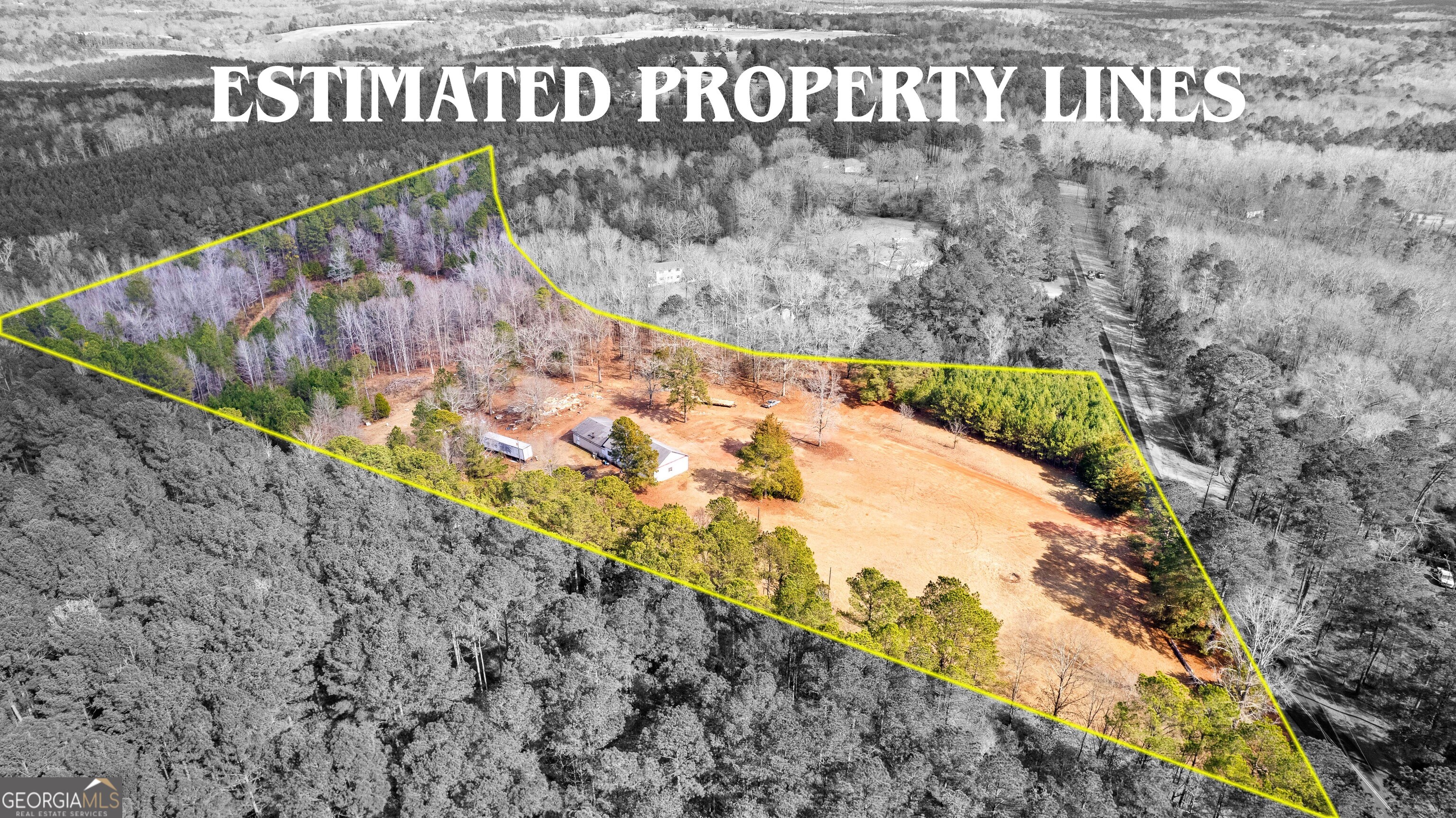 374 Gordon School Road Thomaston, GA 30286 - Photo 28 of 31 a view of a garden with wooden fence