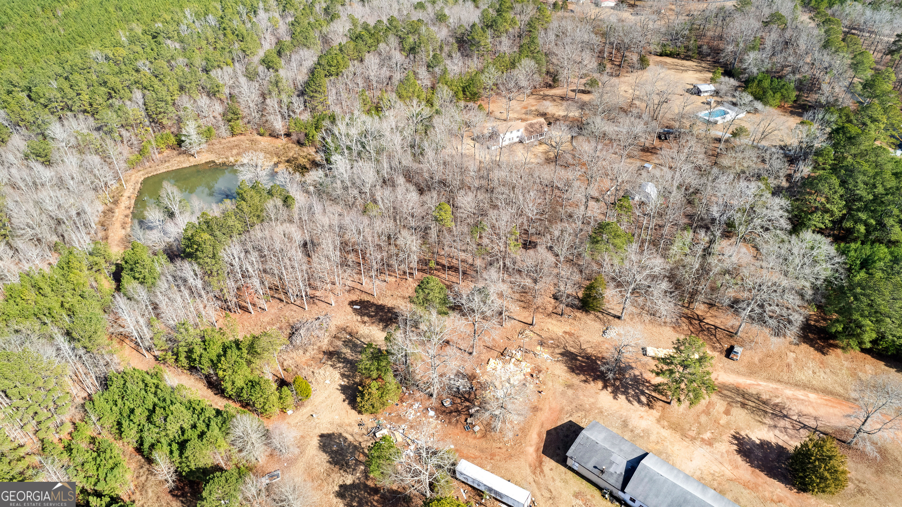 374 Gordon School Road Thomaston, GA 30286 - Photo 9 of 31 a view of yard from outdoor space
