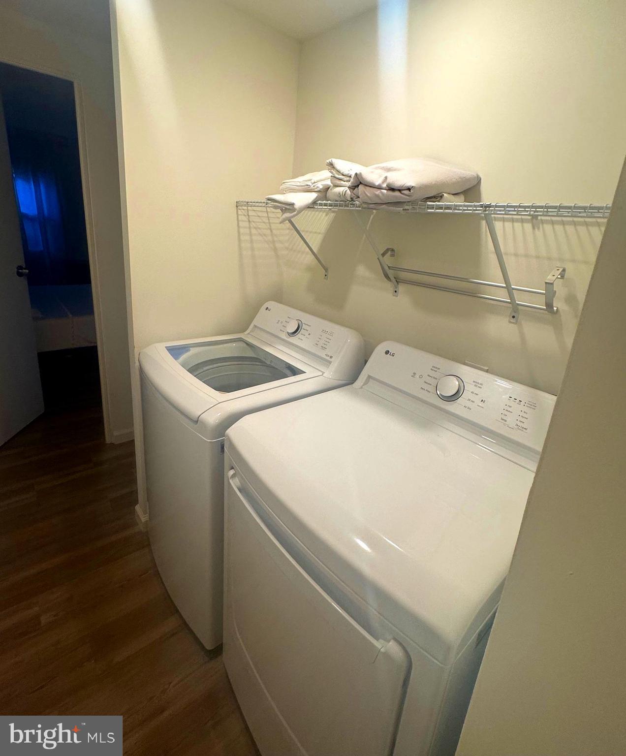 119 Clamshell Road Ocean City, MD 21842 - Photo 9 of 14 a utility room with dryer and washer