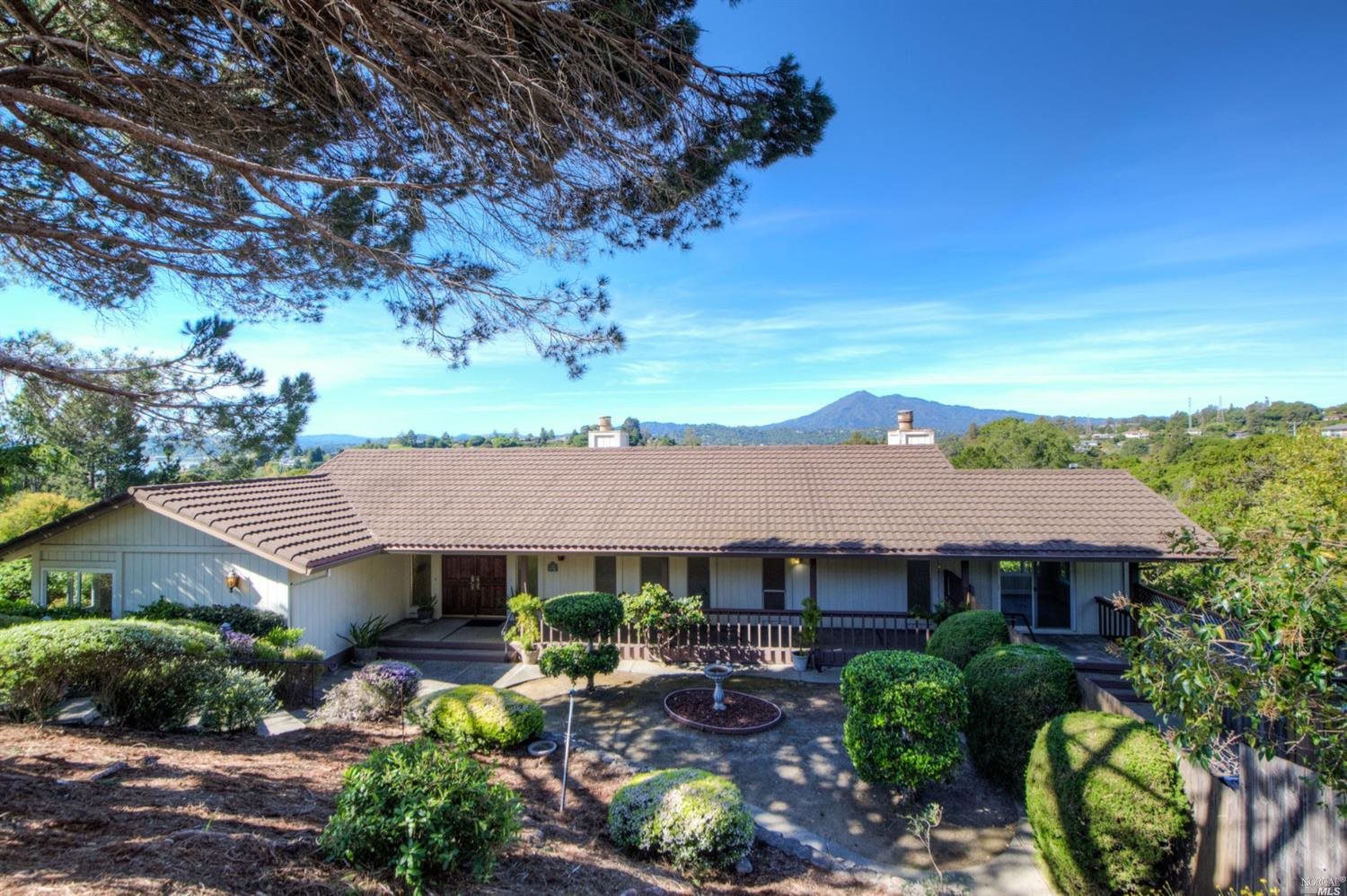 111 Manderly Road San Rafael, CA 94901 - Photo 1 of 1 front view of a house with a garden