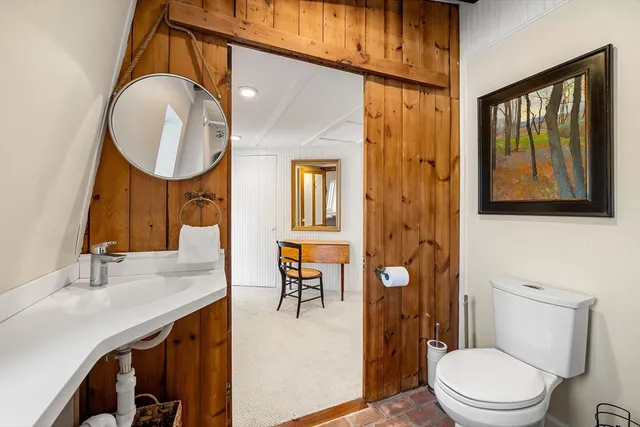 a view of a storage room