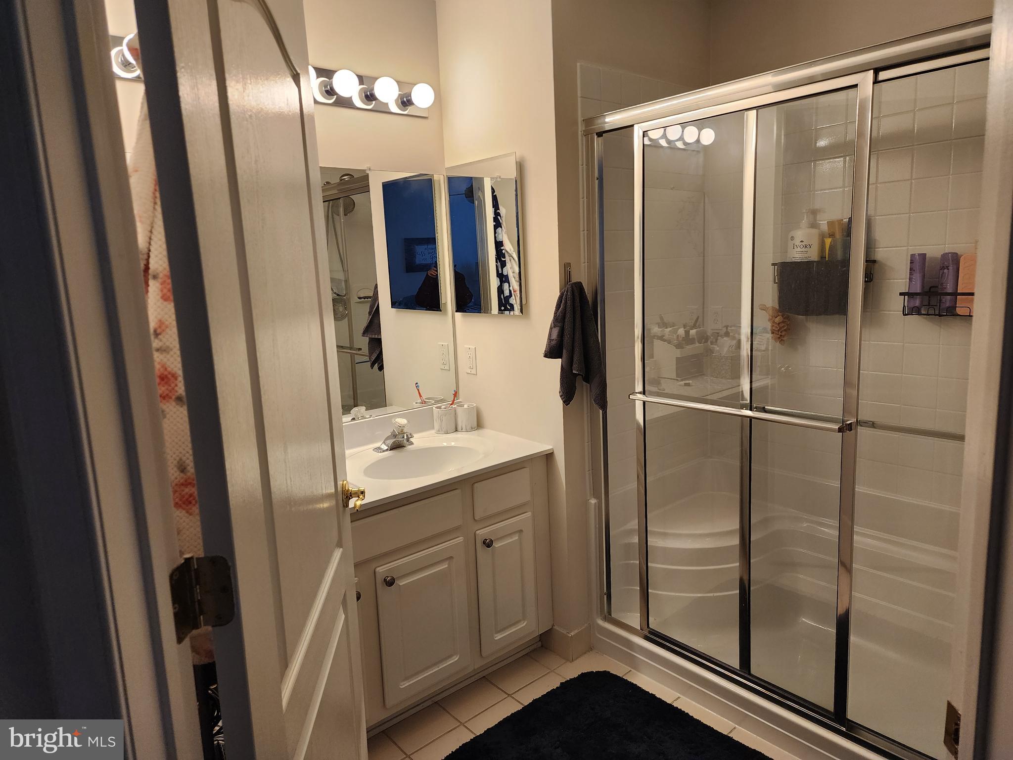 132 Mowat Circle Hamilton, NJ 08690 - Photo 12 of 16 a bathroom with a shower and a sink