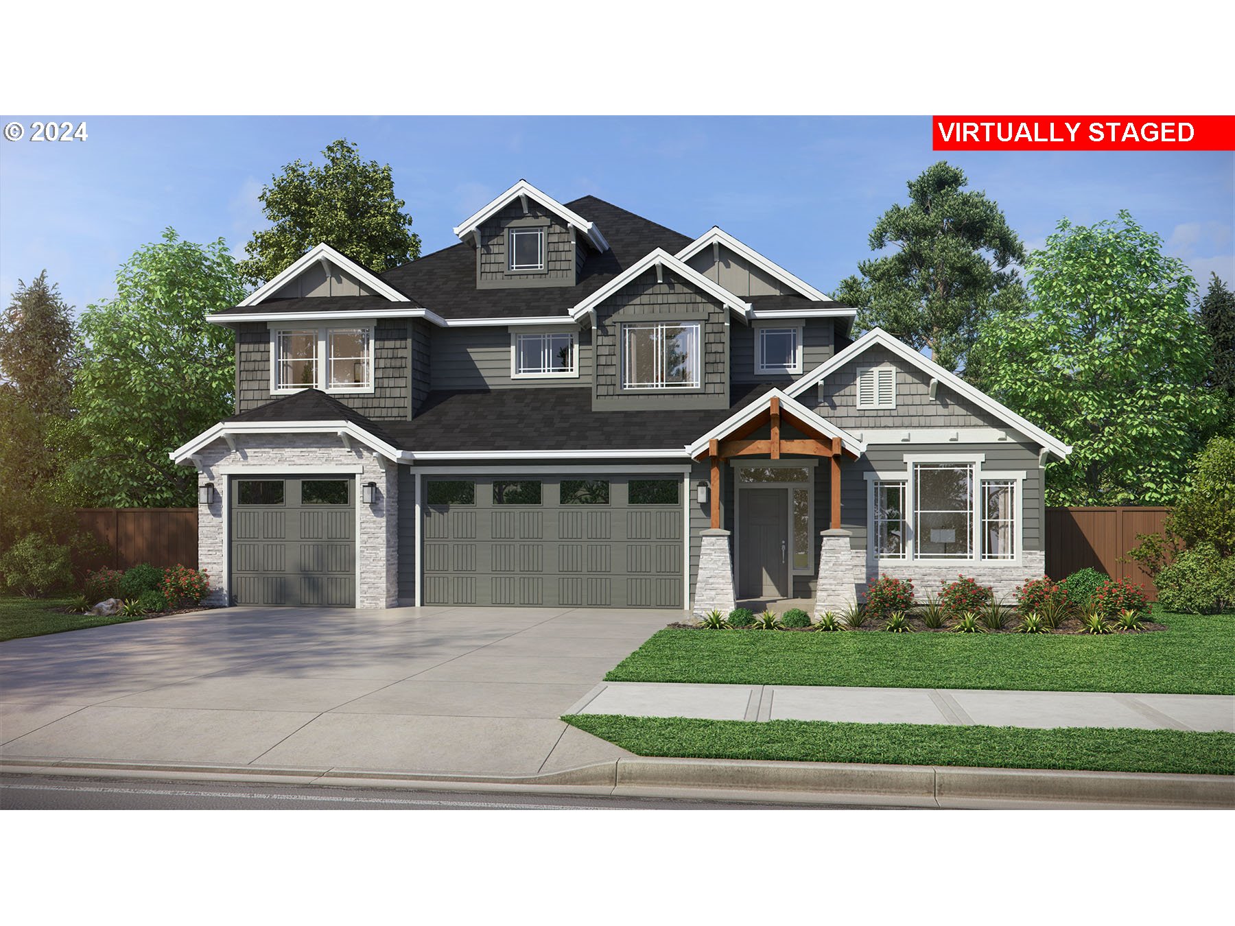 1119 South Mountain Place Ridgefield, WA 98642 - Photo 1 of 17 a front view of a house with a yard