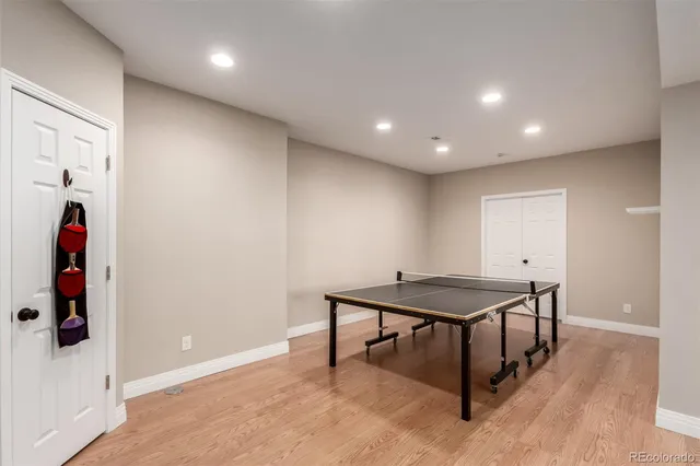 a room with furniture and window