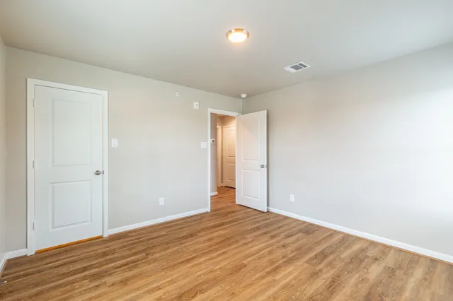 a view of empty room