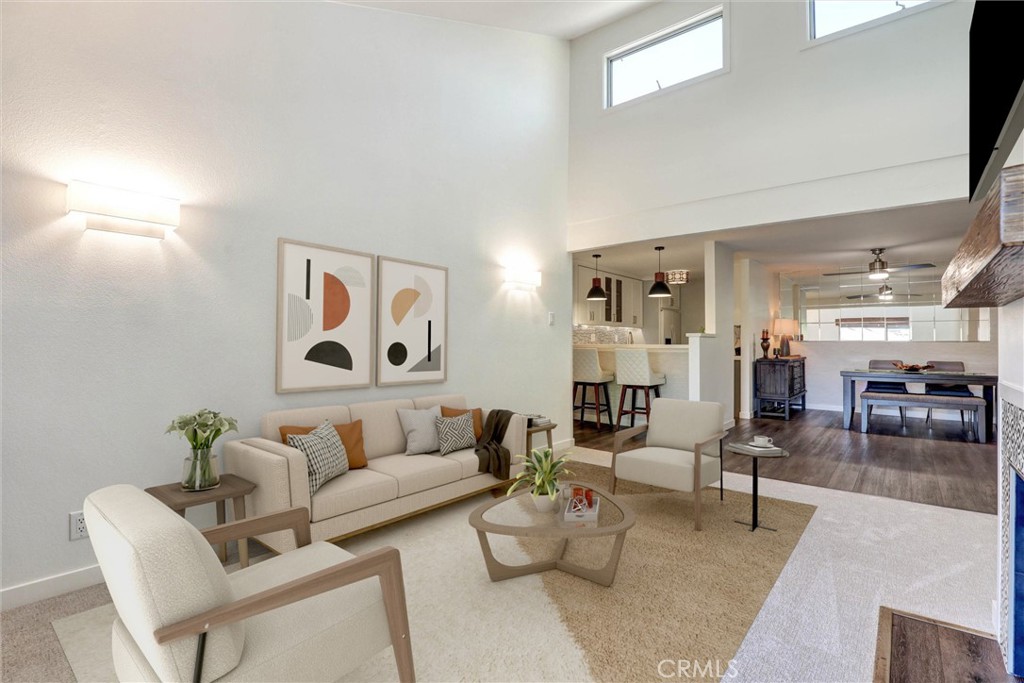 7890 East Spring Street, Unit 23H Long Beach, CA 90815 - Photo 2 of 39 Living room - virtually staged