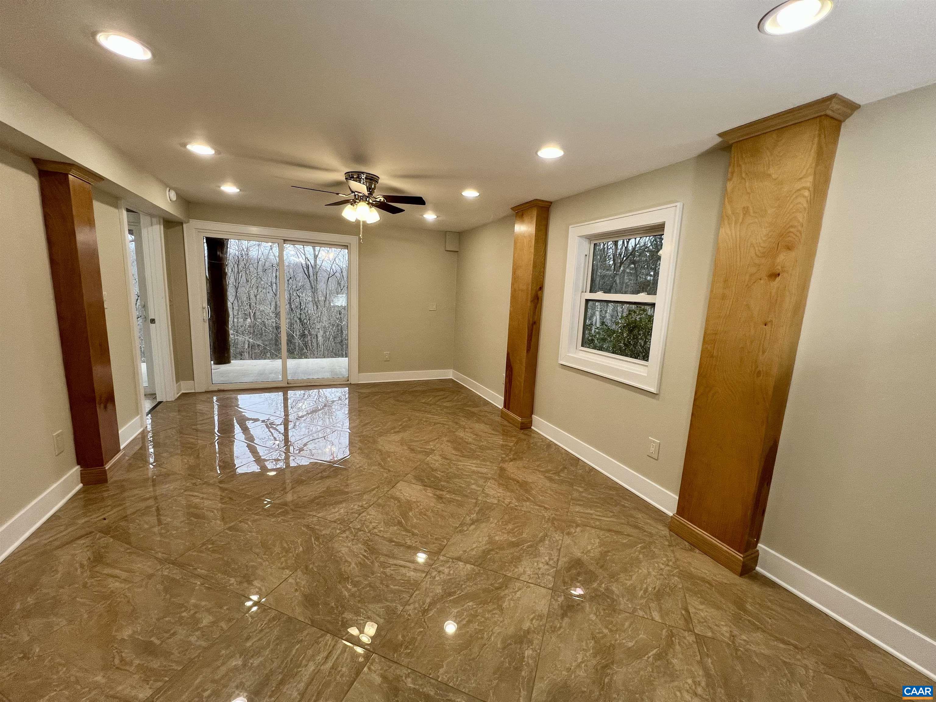 8272 Faber Road Faber, VA 22938 - Photo 25 of 44 a view of an empty room with a fireplace