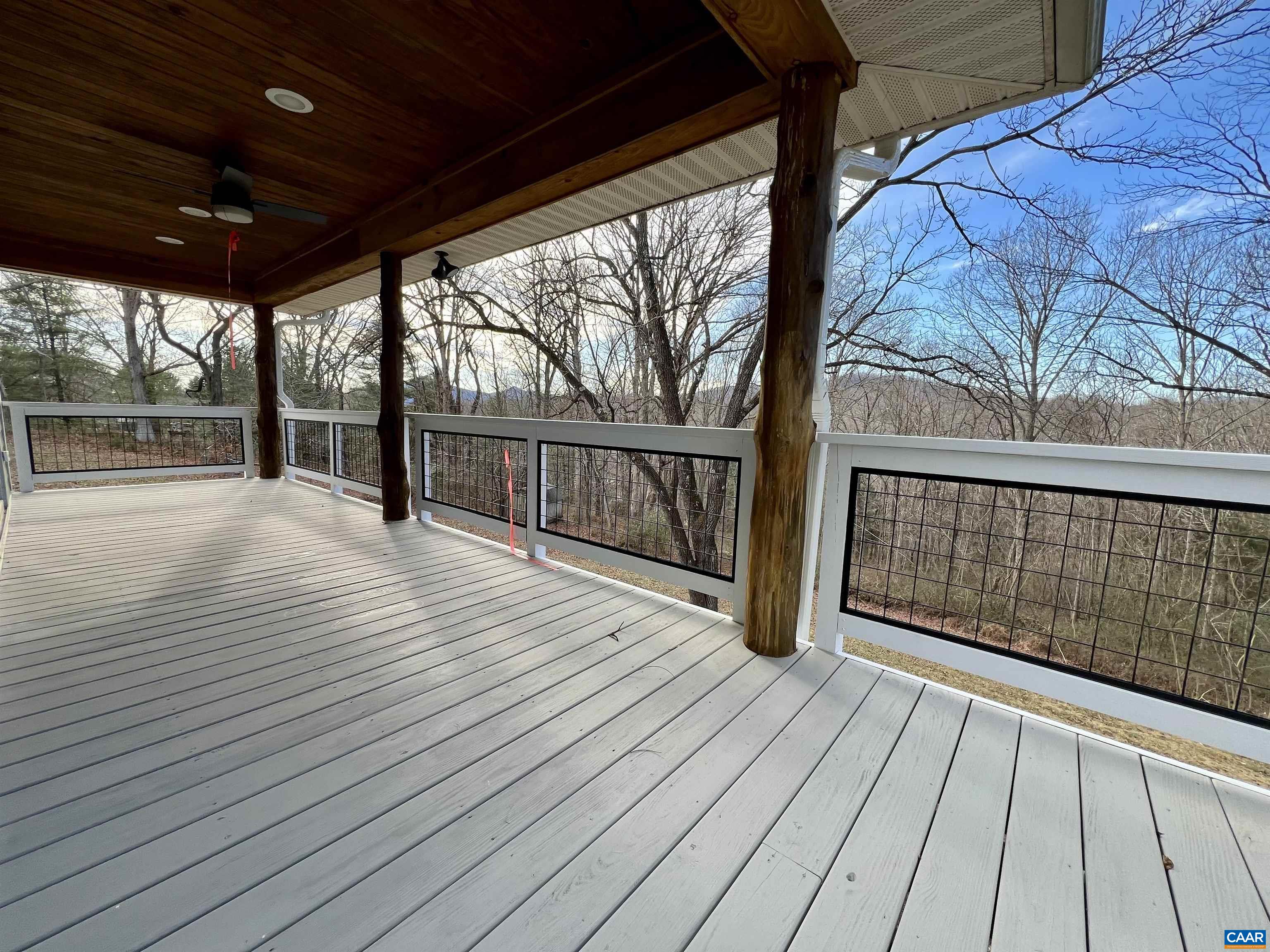 8272 Faber Road Faber, VA 22938 - Photo 31 of 44 a view of porch with wooden floor