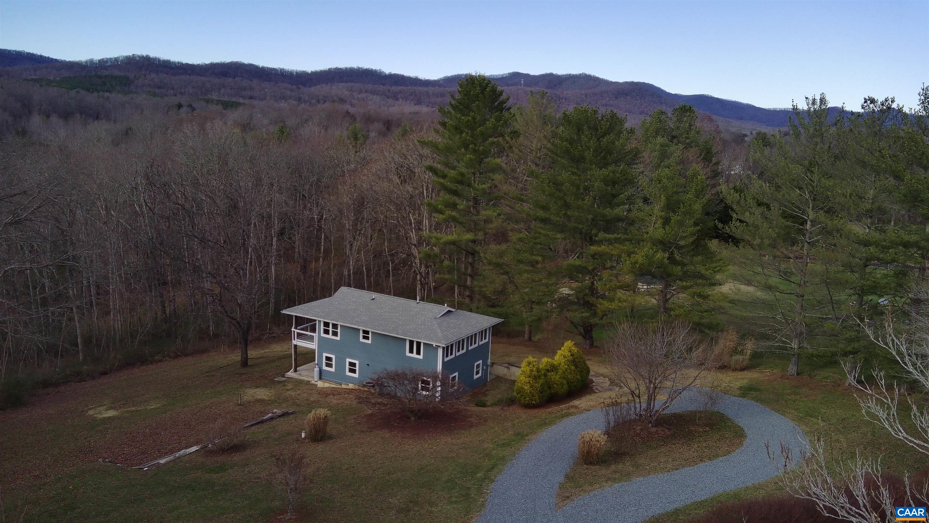 8272 Faber Road Faber, VA 22938 - Photo 41 of 44 a view of a mountain with a mountain in the background