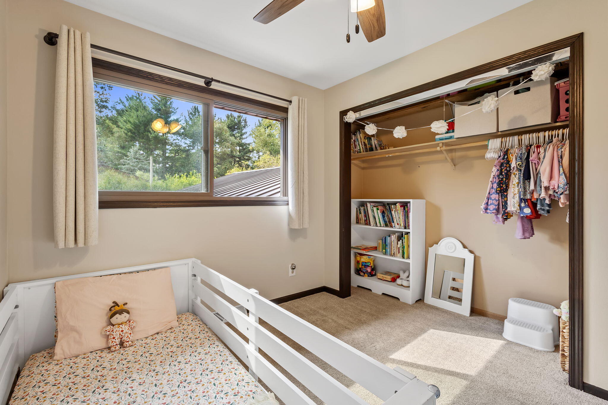 5592 East 1100th Street North Demotte, IN 46310 - Photo 26 of 77 a bedroom with a bed and a window