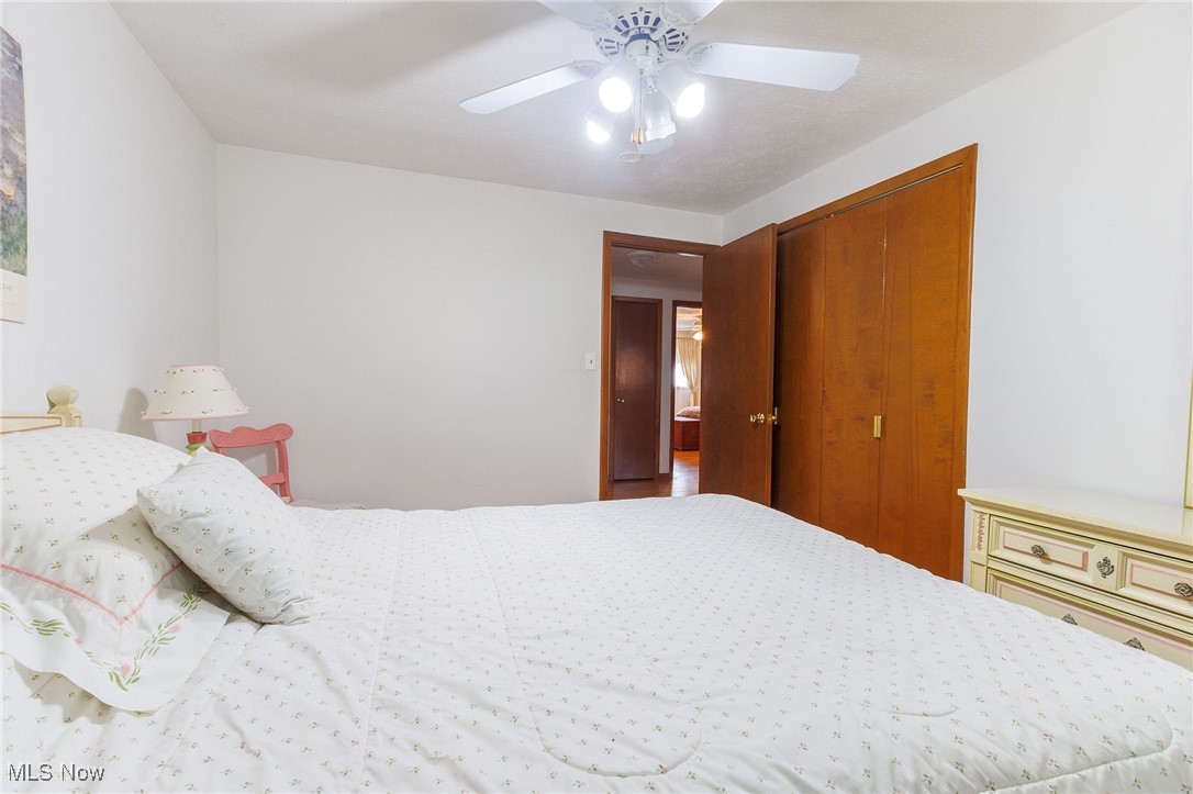 966 Brainard Road Cleveland, OH 44143 - Photo 36 of 50 Bedroom featuring a closet and ceiling fan