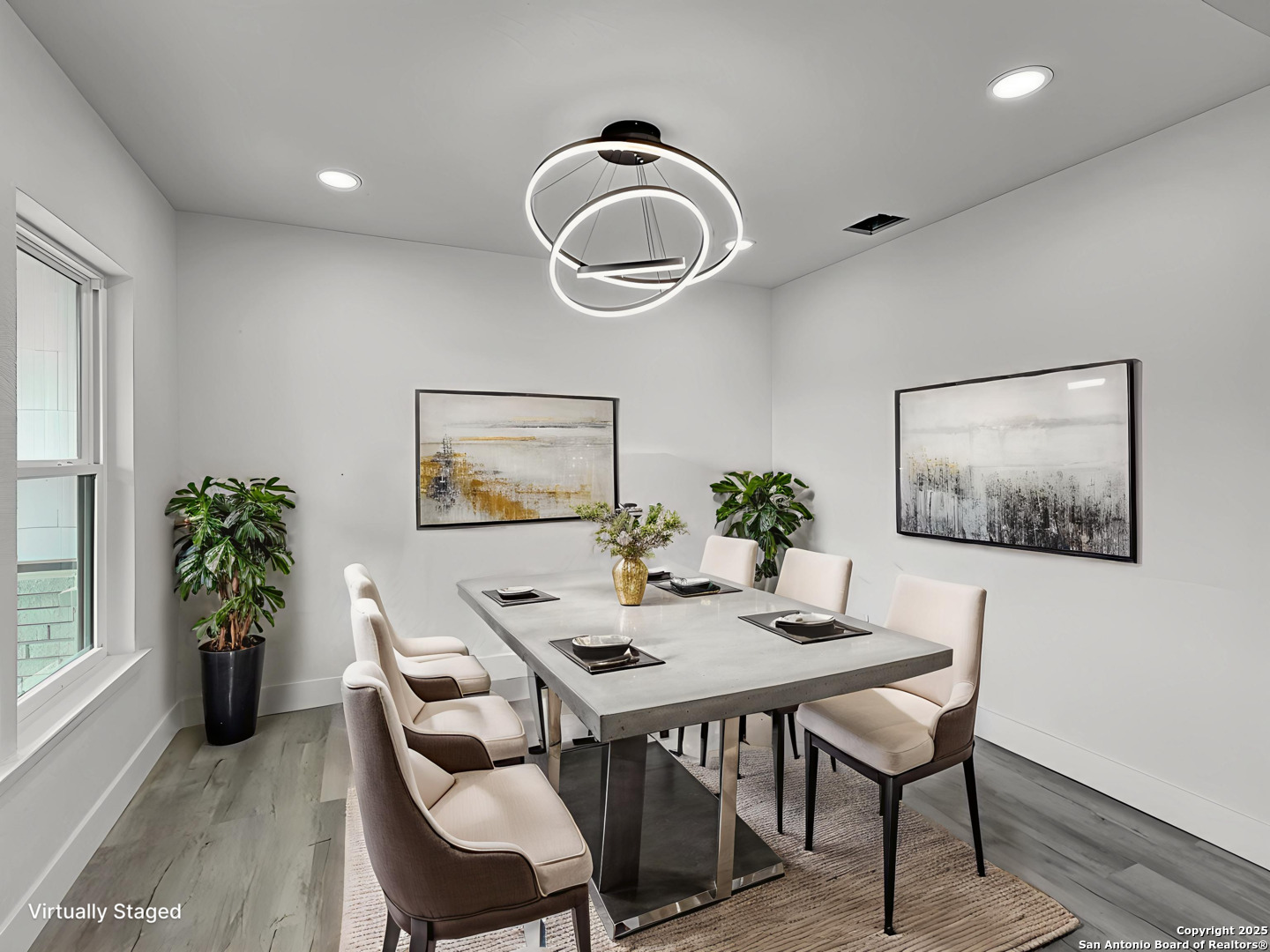 519 Jackson Keller Road San Antonio, TX 78216 - Photo 18 of 40 a dining room with furniture and window
