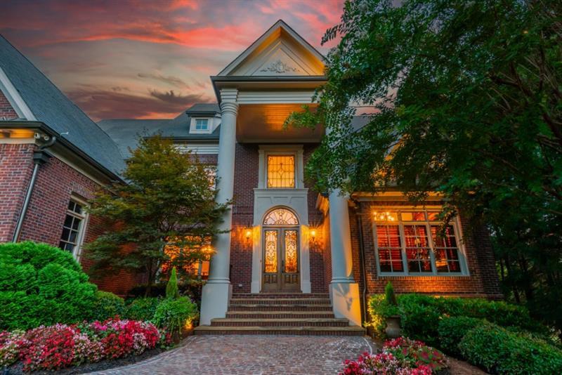 4326 Oglethorpe Loop Acworth, GA 30101 - Photo 1 of 1 a front view of a house with garden