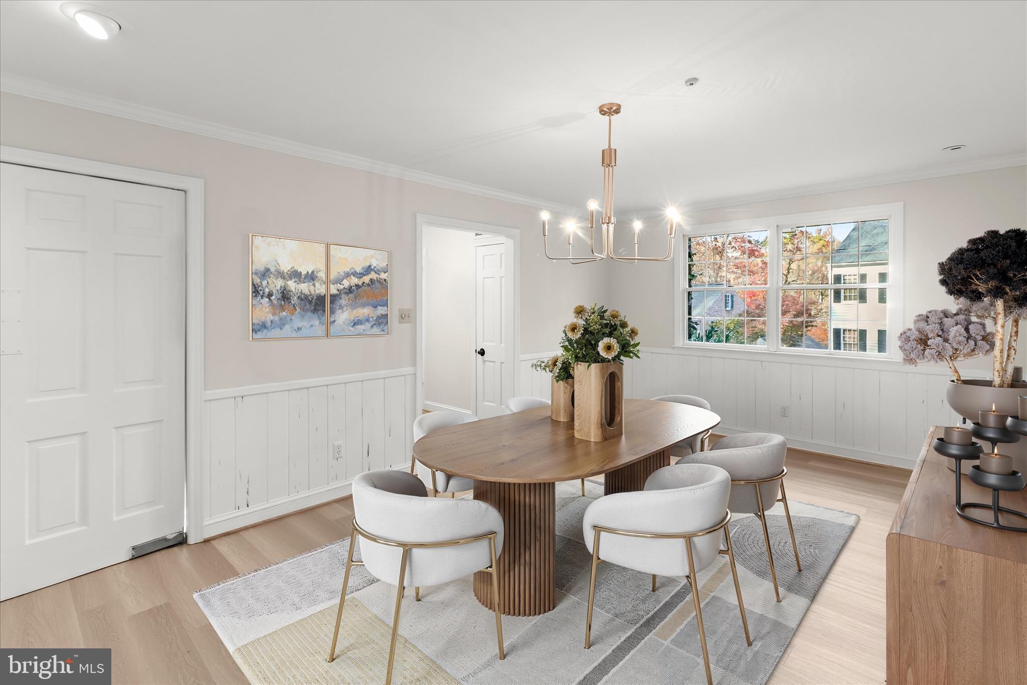 2550 Pickwick Road Baltimore, MD 21207 - Photo 4 of 65 Dining Room Staged Using Virtual Tools