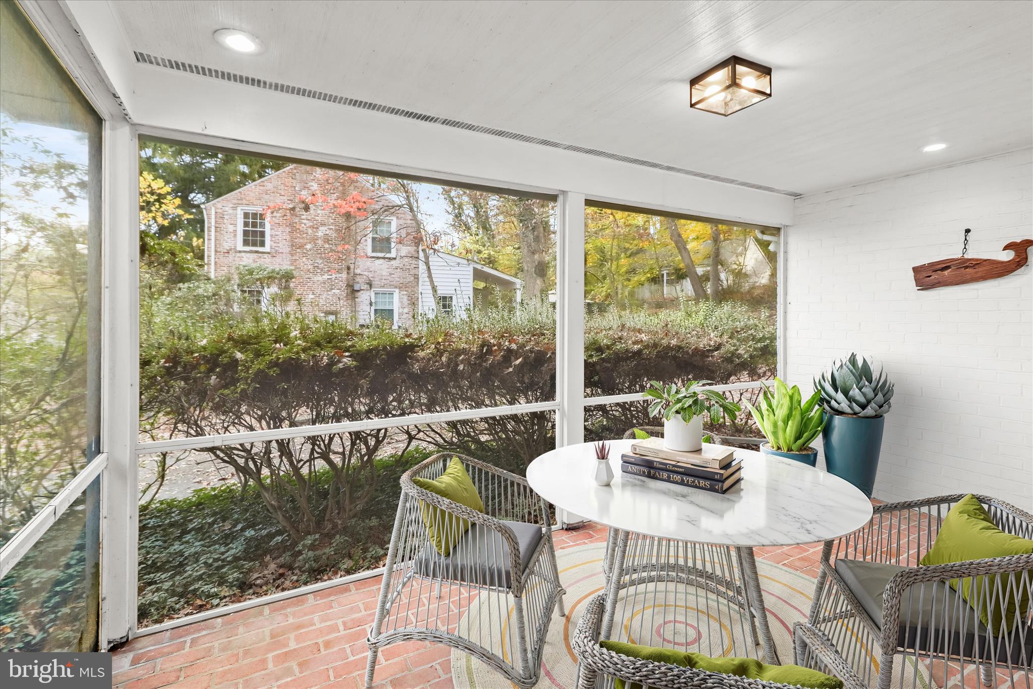 2550 Pickwick Road Baltimore, MD 21207 - Photo 6 of 65 Screened Porch Staged Using Virtual Tools