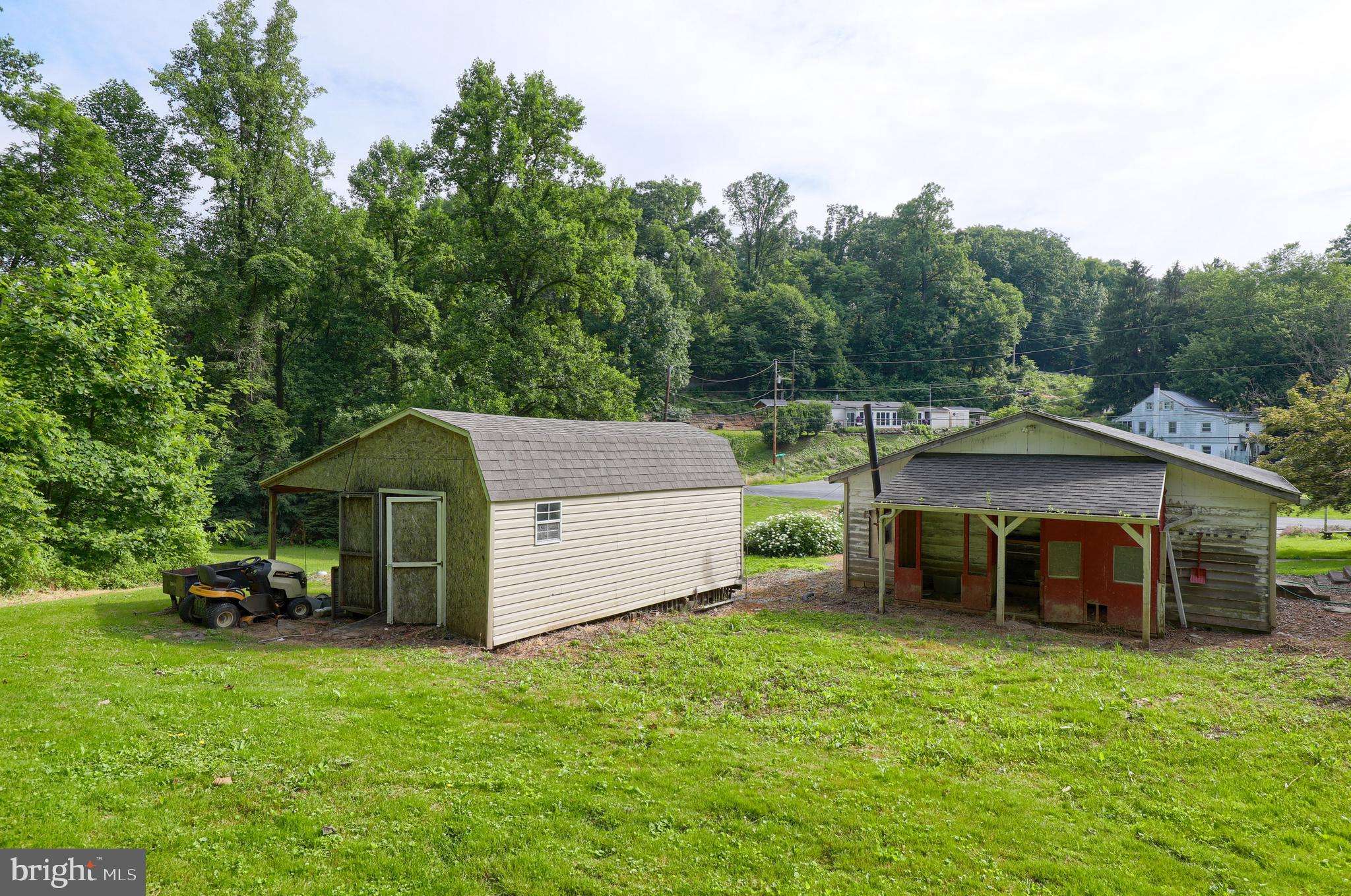 122 River Road Pequea, PA 17565 - Photo 39 of 46 Back view of storage shed and detached garage