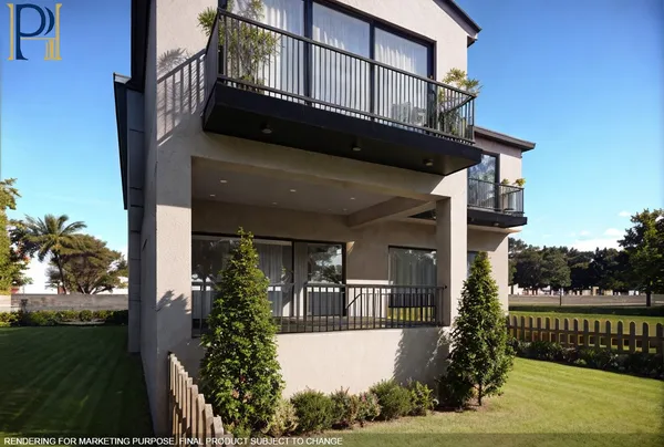 front view of house with a yard