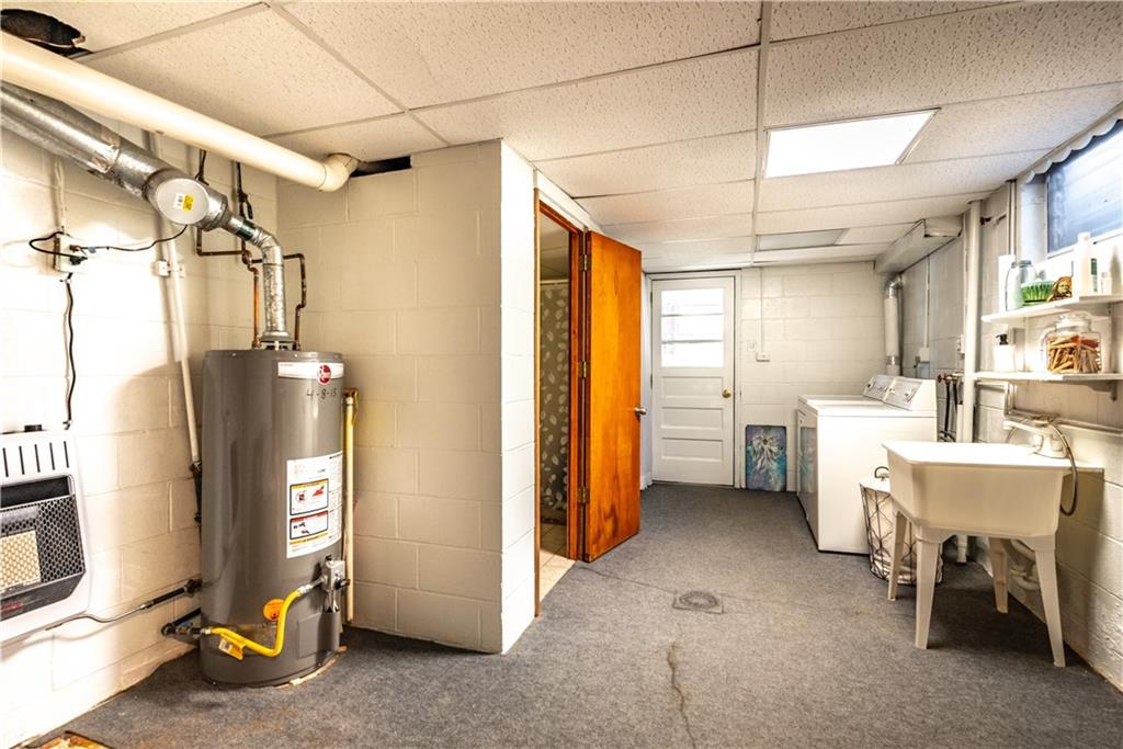 157 Seneca Drive Butler, PA 16001 - Photo 22 of 31 a view of a room with window and refrigerator