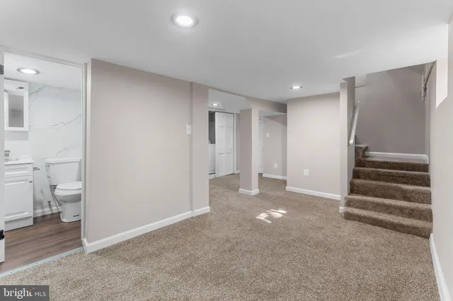 a view of outdoor space and deck