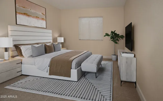 a kitchen with appliances and cabinets