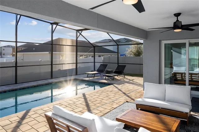 a view of a living room