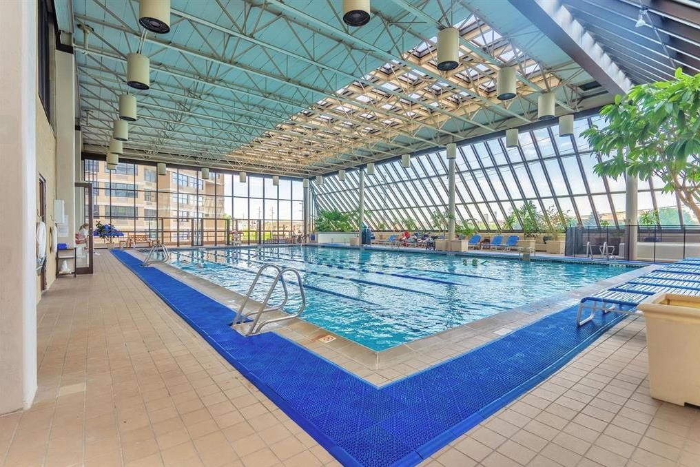 7000 Boulevard East, Unit 29I Guttenberg, NJ 07093 - Photo 9 of 16 a view of swimming pool with outdoor seating