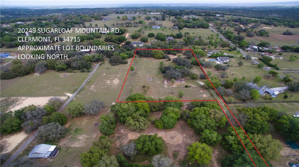 Aerial - 20249 Sugarloaf Mountain Rd - Southern View looking North