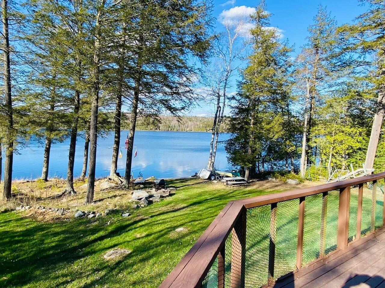 273 Cianchette Road Hartland, ME 04943 - Photo 9 of 27 Waterfron from deck1