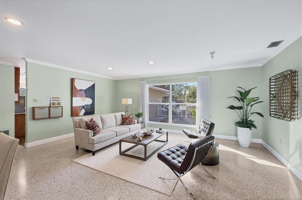 2605 Desoto Road Sarasota, FL 34234 - Photo 13 of 57 a living room with furniture and a large window