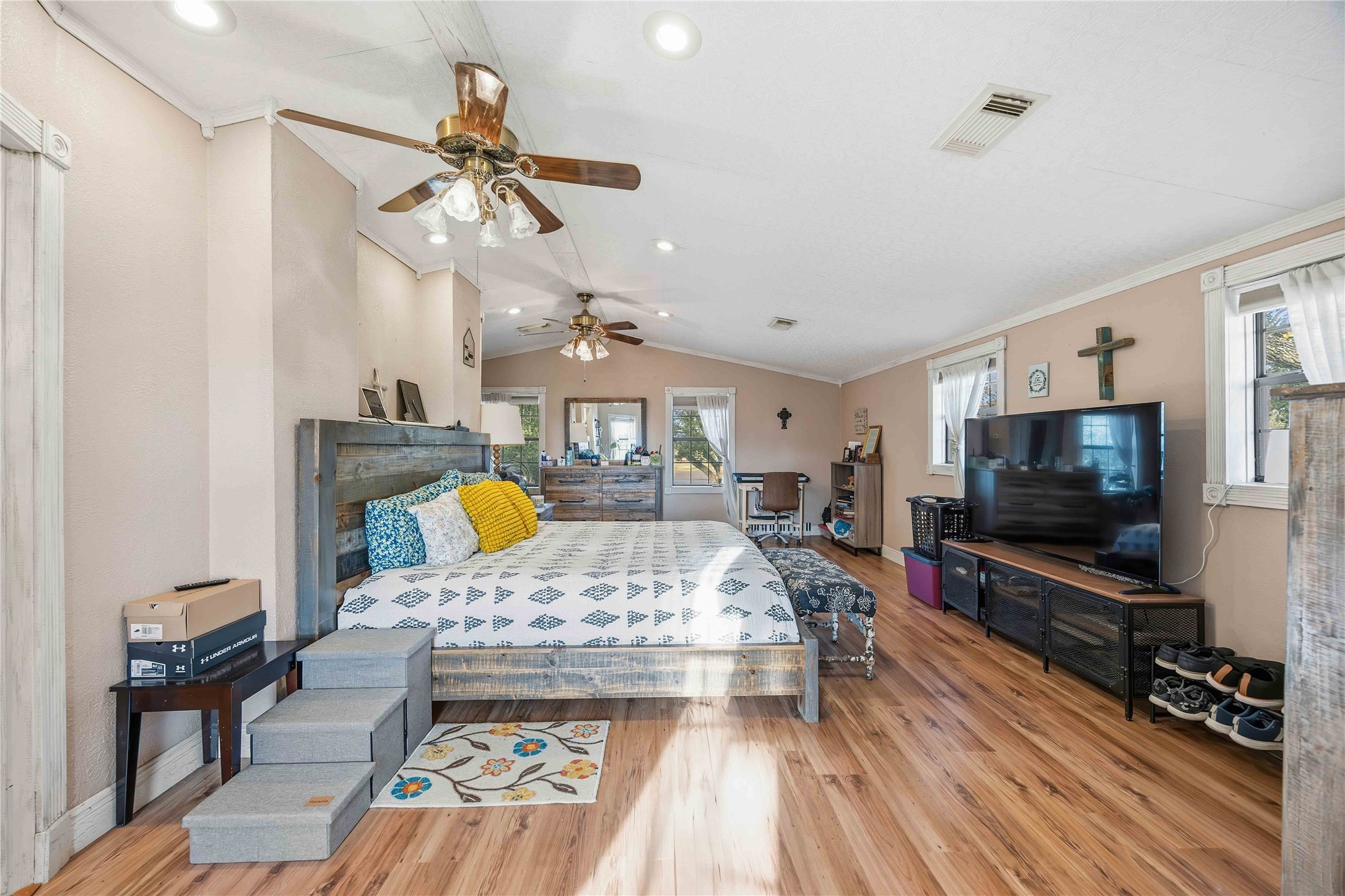 6018 Pleak Road Pleak, TX 77469 - Photo 19 of 30 primary bedroom upstairs