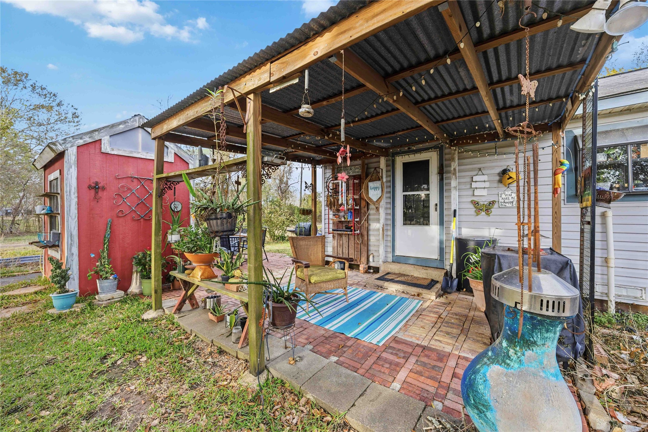 6018 Pleak Road Pleak, TX 77469 - Photo 26 of 30 back patio