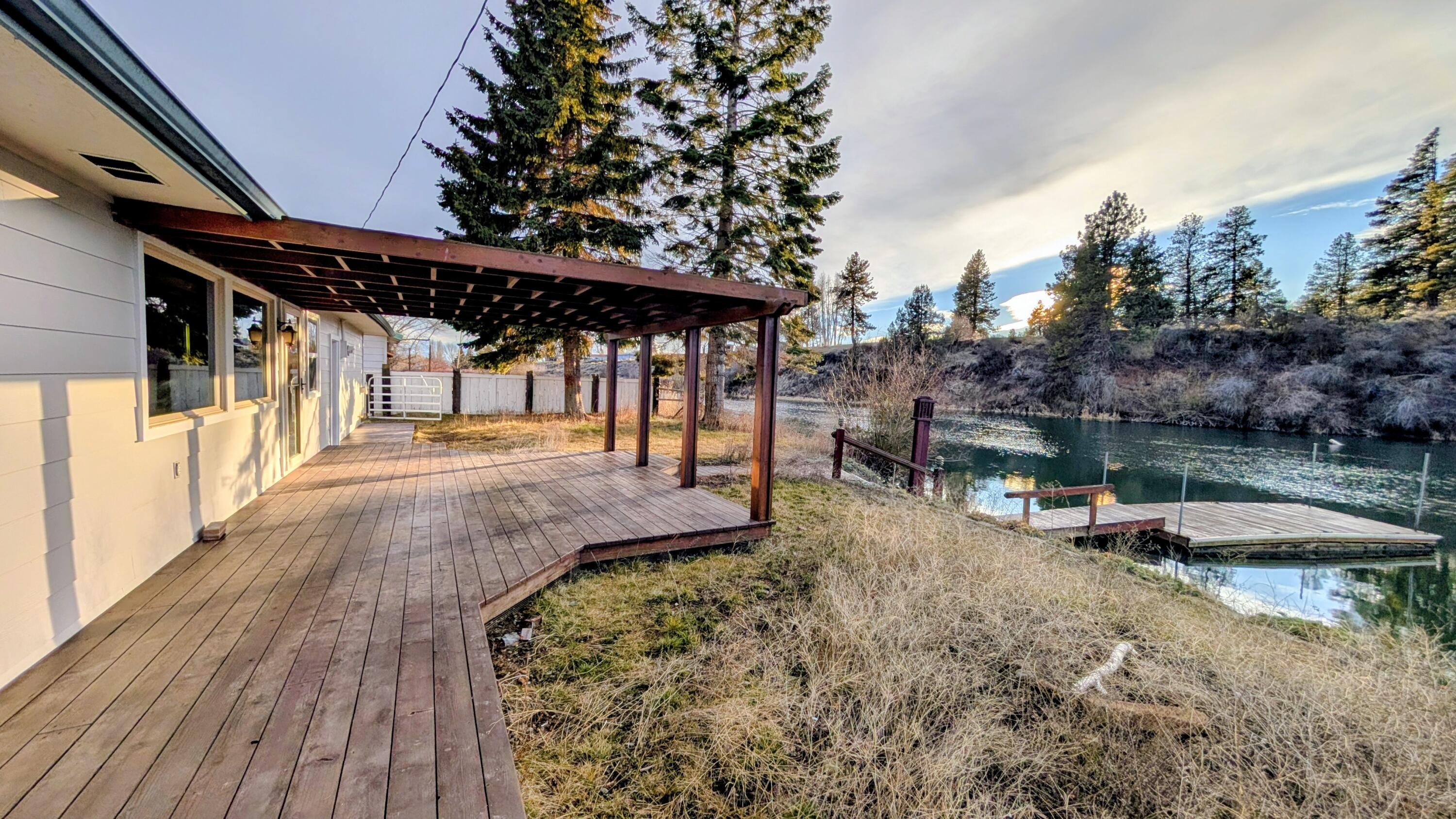 32550 Rivers Drive Chiloquin, OR 97624 - Photo 22 of 24 a view of a backyard with a patio