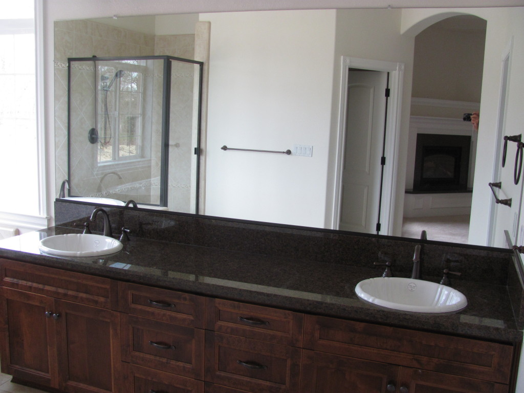 12280 Intermountain Road Redding, CA 96003 - Photo 21 of 45 a bathroom with a sink and a mirror
