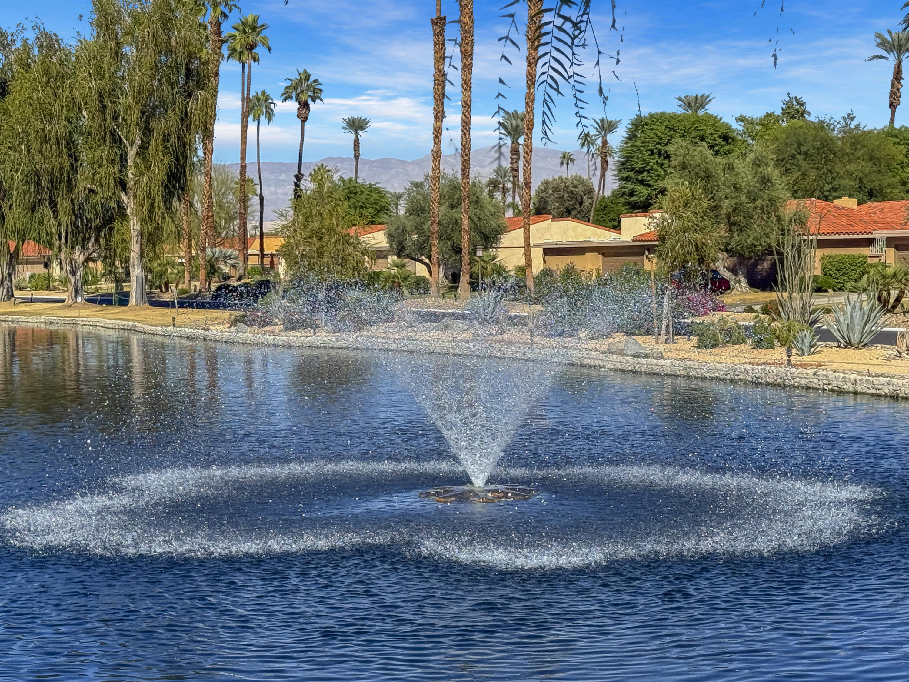 2 Valencia Drive Rancho Mirage, CA 92270 - Photo 17 of 39 a view of a water fountain