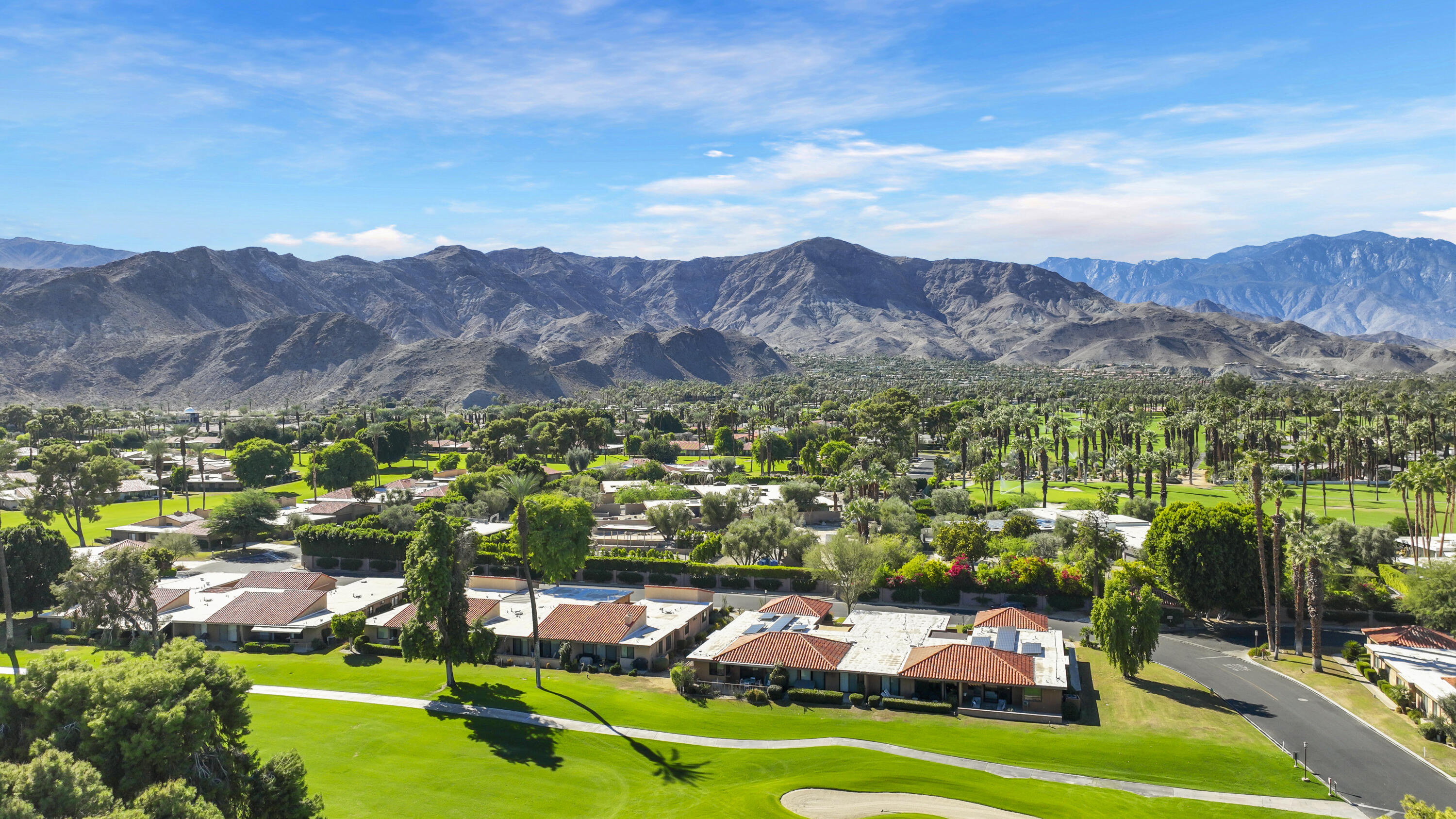 2 Valencia Drive Rancho Mirage, CA 92270 - Photo 22 of 39 a view of a city with mountains in the background