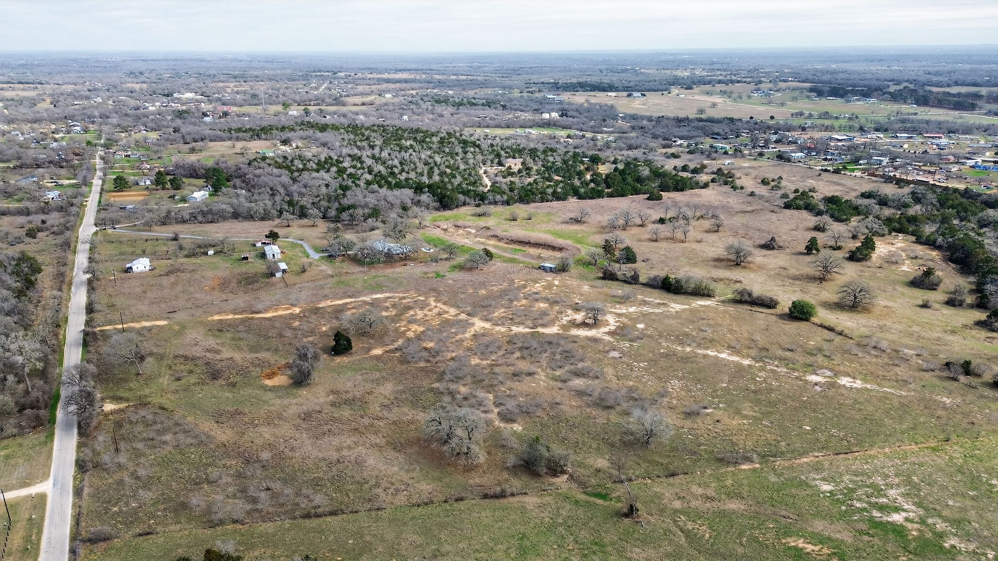 701 Old Colony Line Road Dale, TX 78616 - Photo 15 of 16 an aerial view of a