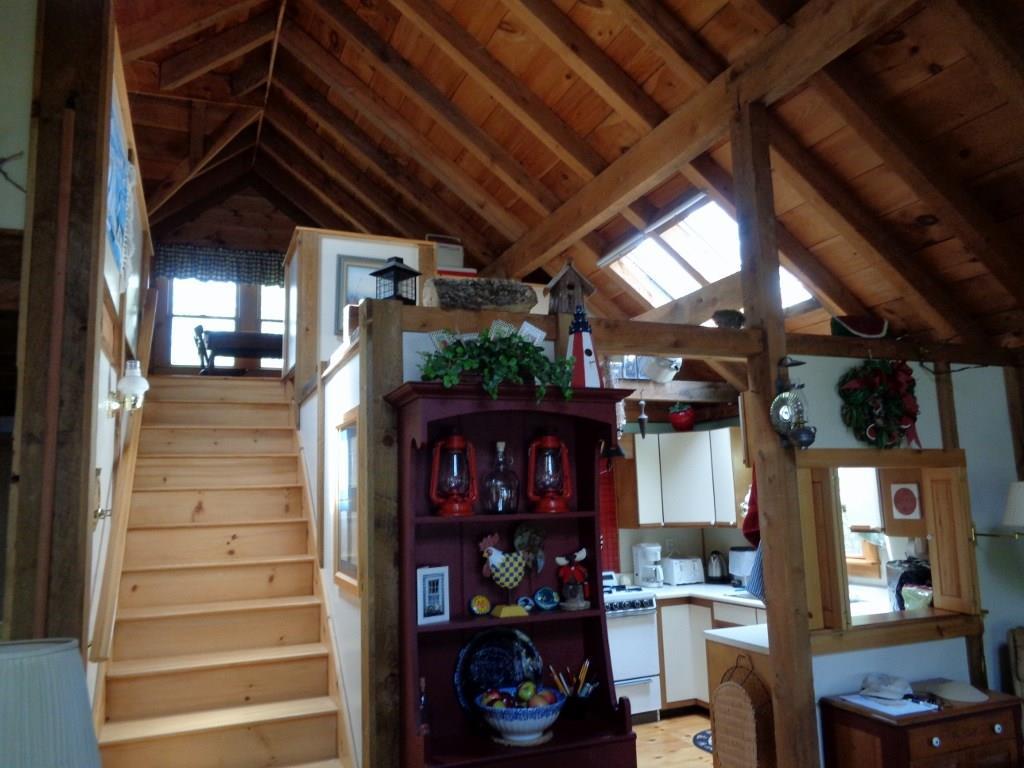 258 Halls Bridge Road Canaan, ME 04924 - Photo 18 of 32 Stairs to Loft