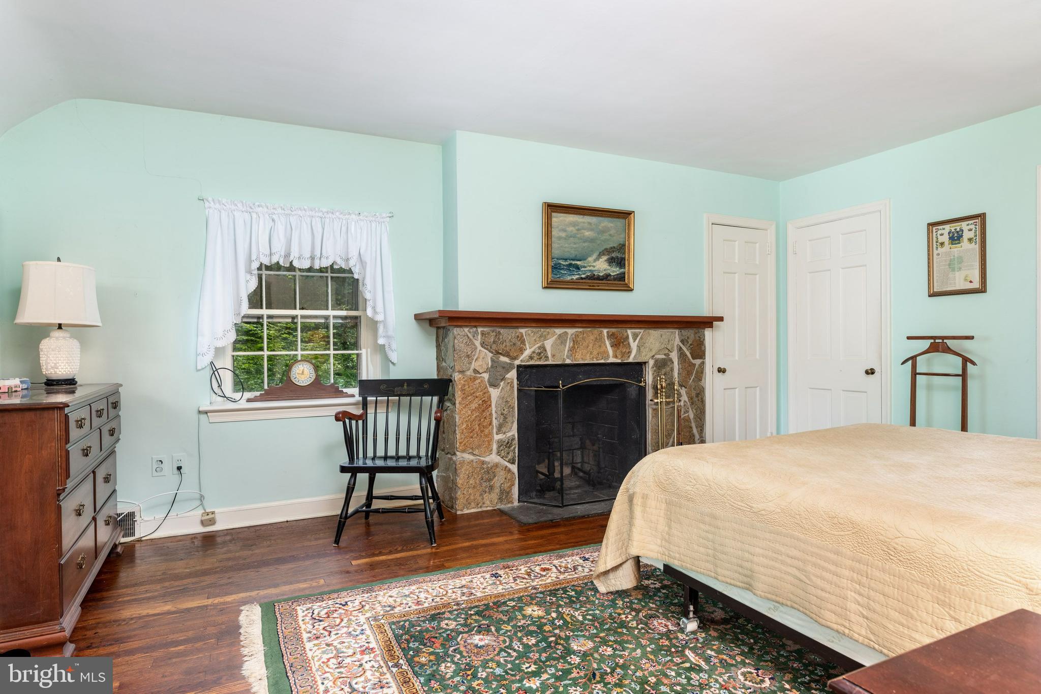 28 Brookside Road Wallingford, PA 19086 - Photo 19 of 49 Primary Bedroom with fireplace