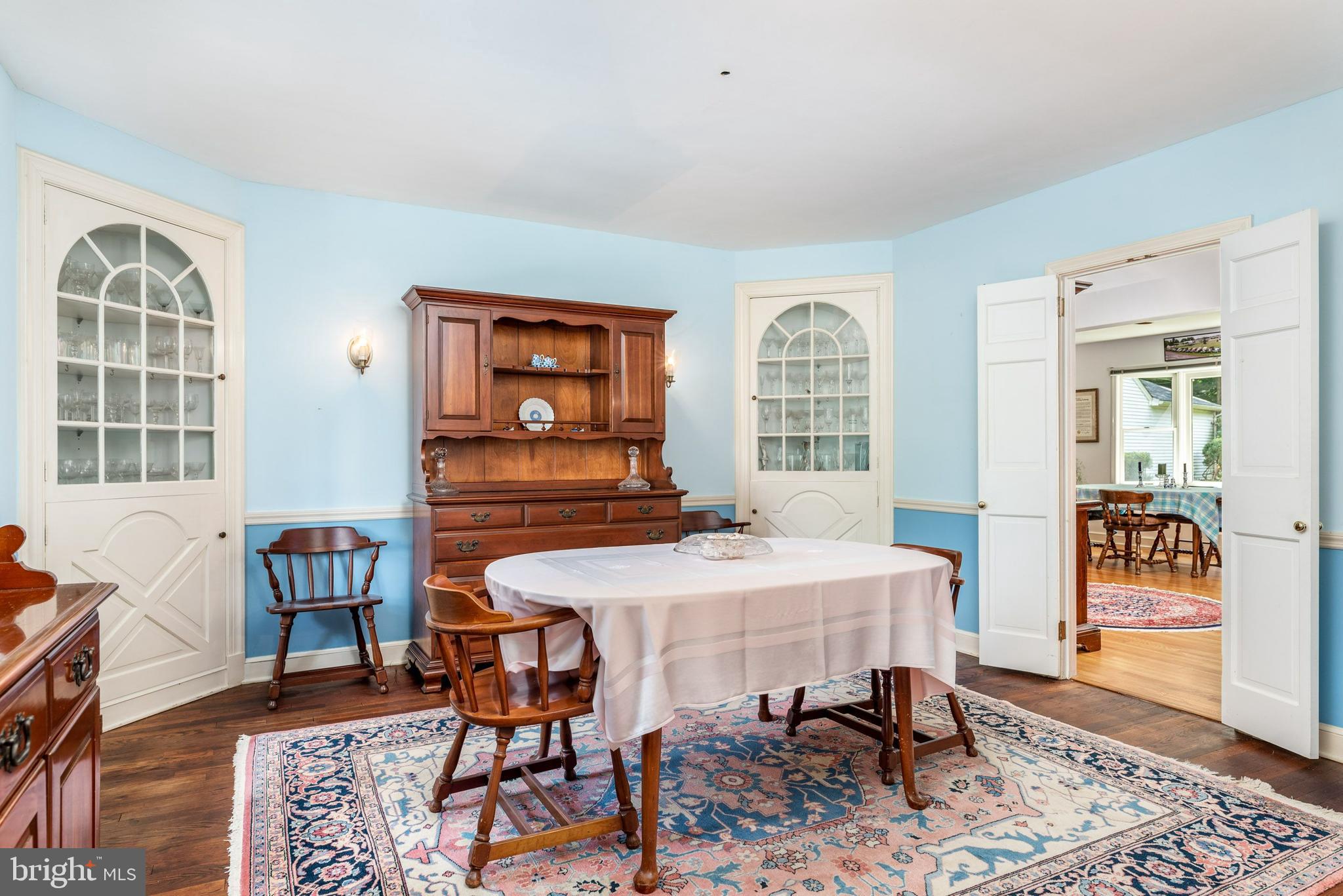 28 Brookside Road Wallingford, PA 19086 - Photo 9 of 49 Dining Room with built-in corner cabinets
