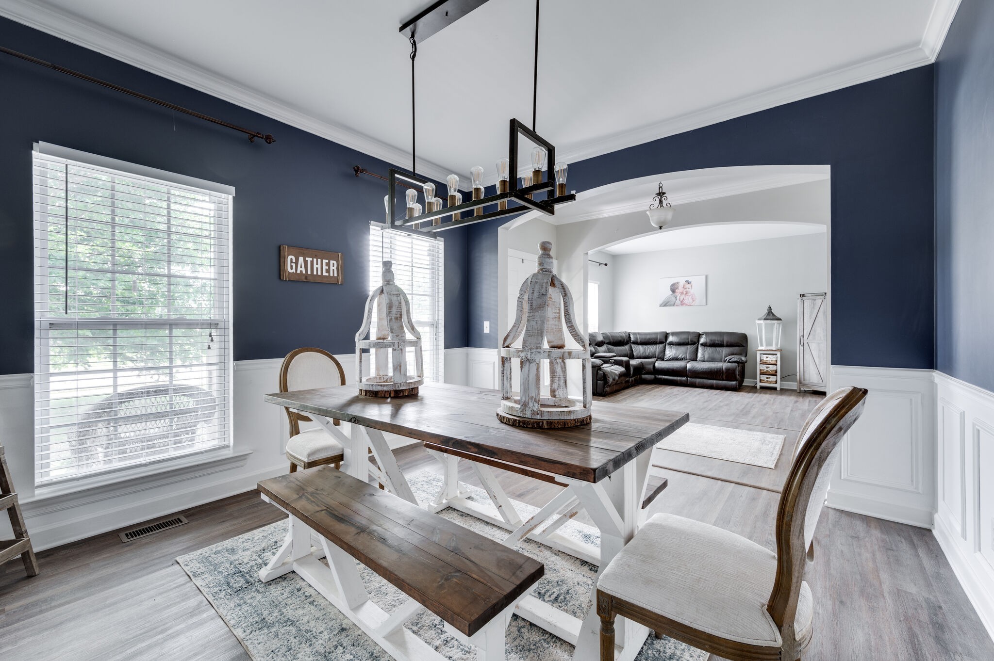 2047 Belshire Way Spring Hill, TN 37174 - Photo 11 of 54 a view of a dining room with furniture window and wooden floor