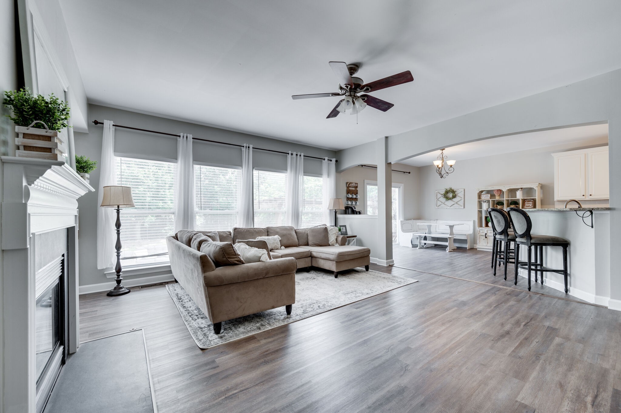 2047 Belshire Way Spring Hill, TN 37174 - Photo 16 of 54 a living room with furniture and a large window
