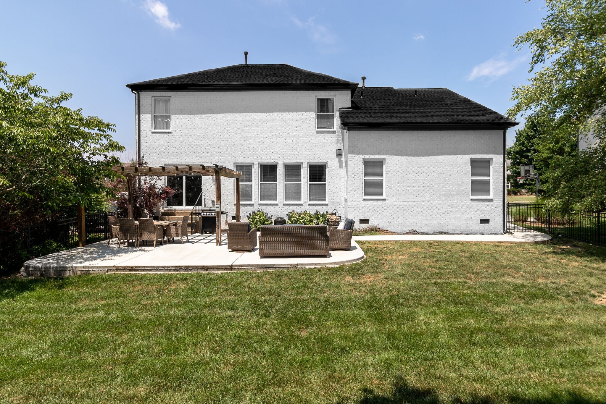 2047 Belshire Way Spring Hill, TN 37174 - Photo 47 of 54 a view of a house with backyard and sitting area