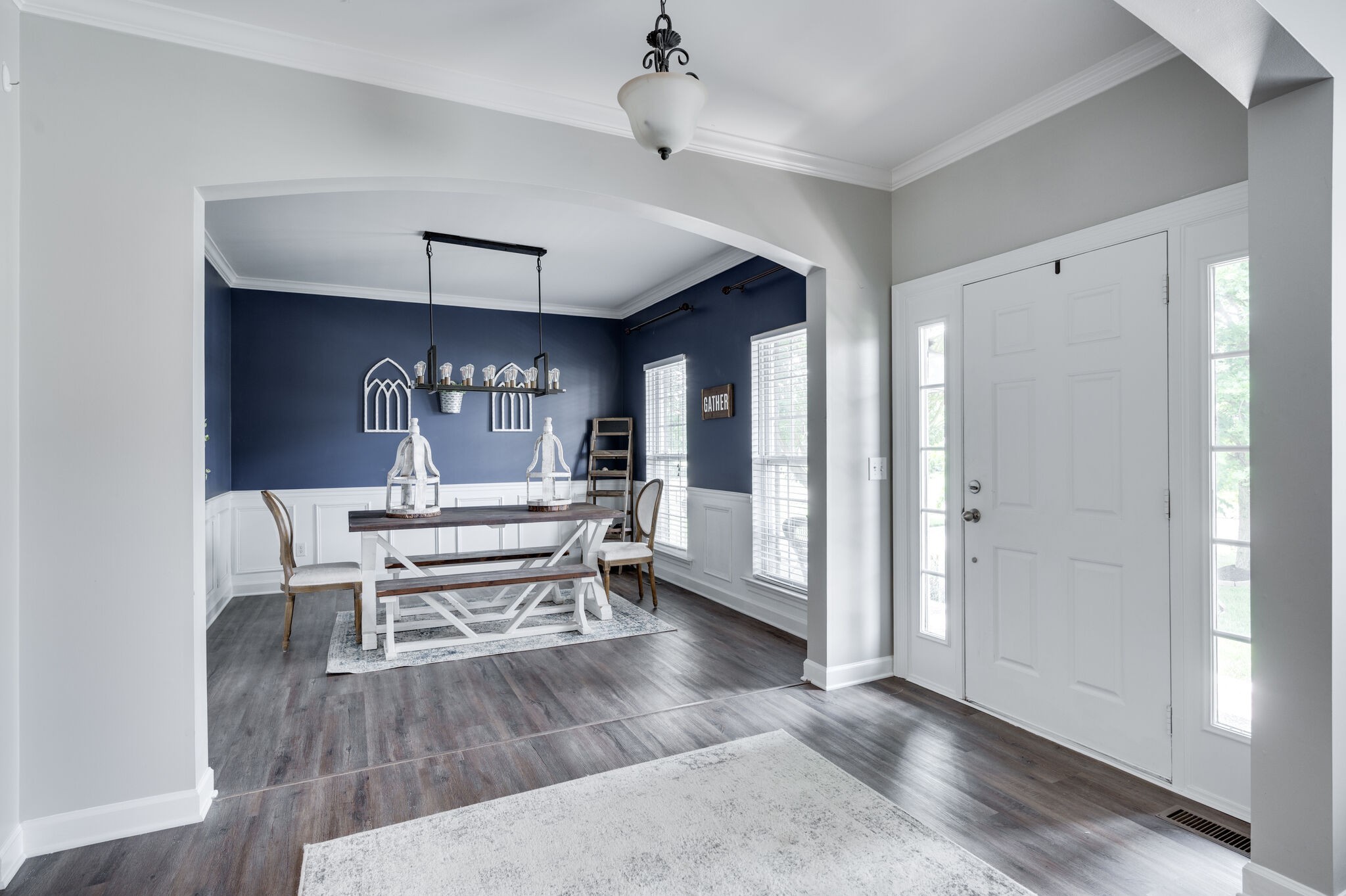 2047 Belshire Way Spring Hill, TN 37174 - Photo 9 of 54 a view of a livingroom with furniture and a kitchen
