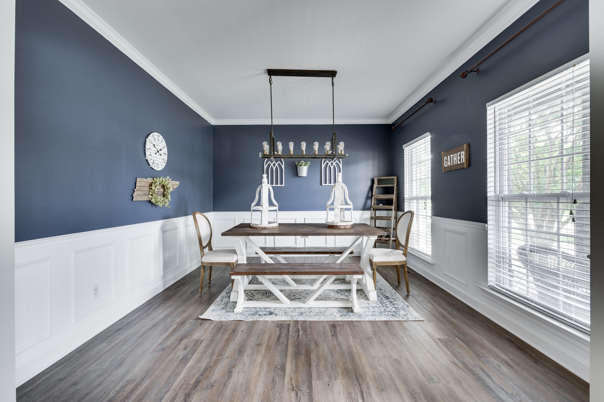 2047 Belshire Way Spring Hill, TN 37174 - Photo 10 of 54 a view of a dining room with furniture window and wooden floor