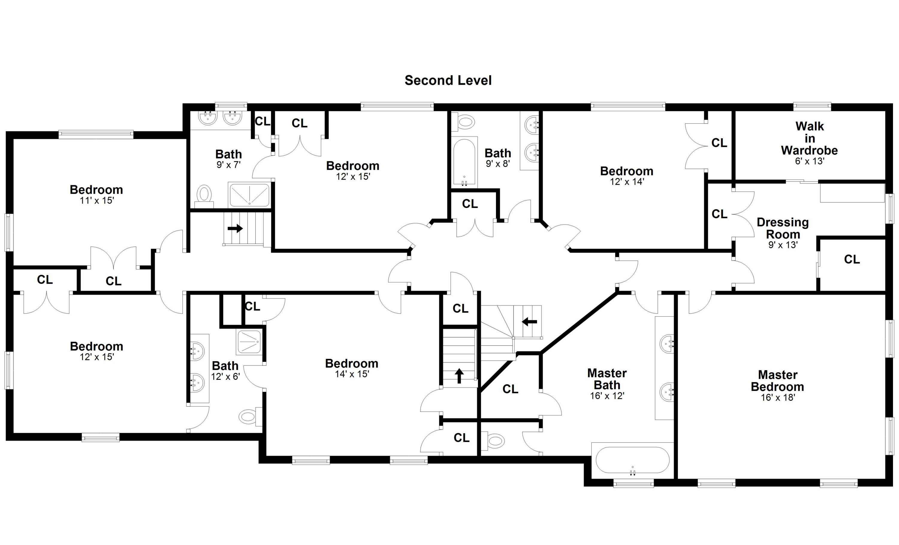 6 Hummingbird Lane Darien, CT 06820 - Photo 34 of 35 a picture of a floor plan