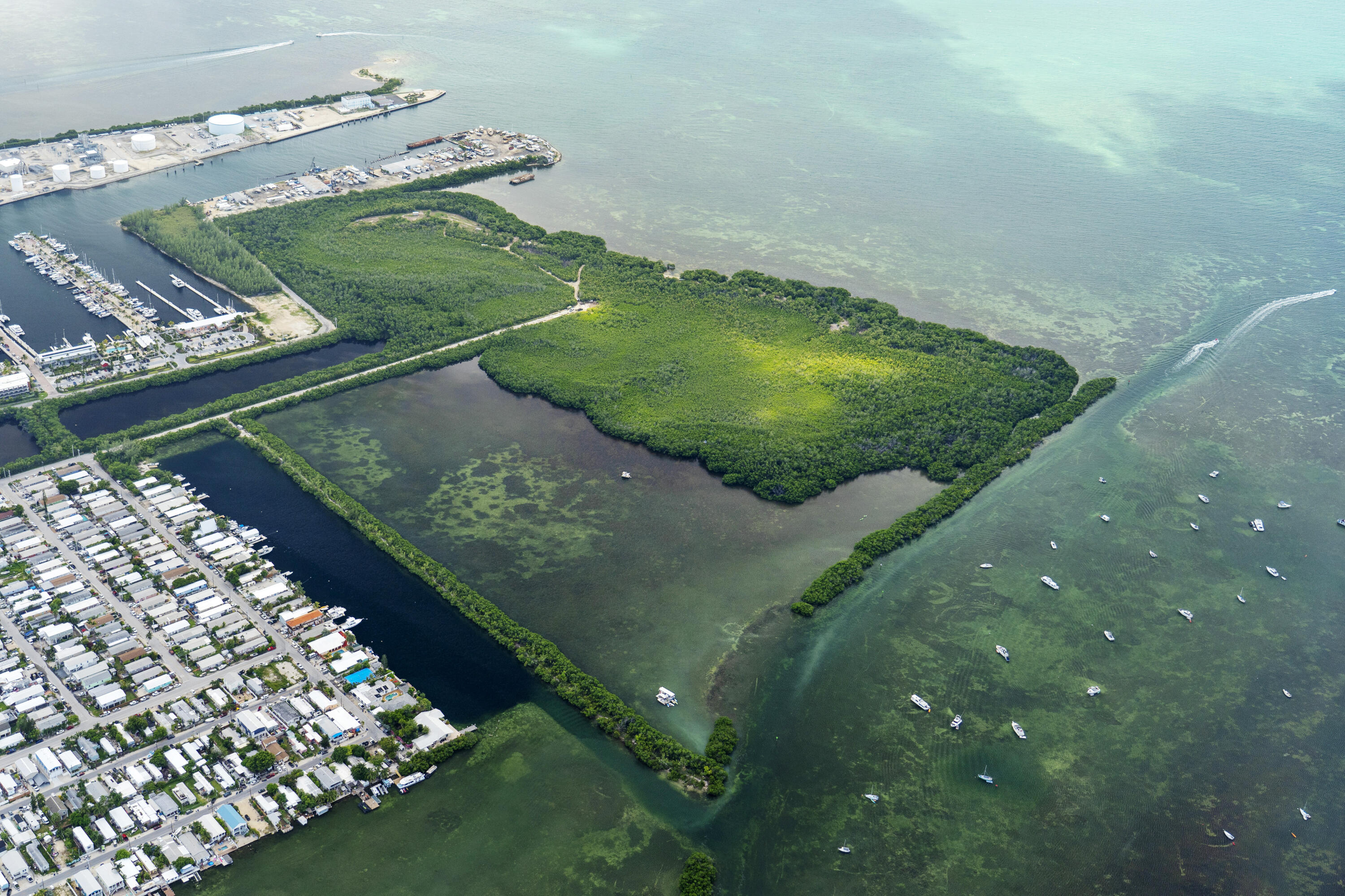 7200 5th Street Key West, FL 33040 - Photo 6 of 9 Cow Key Aerial_DSC01550