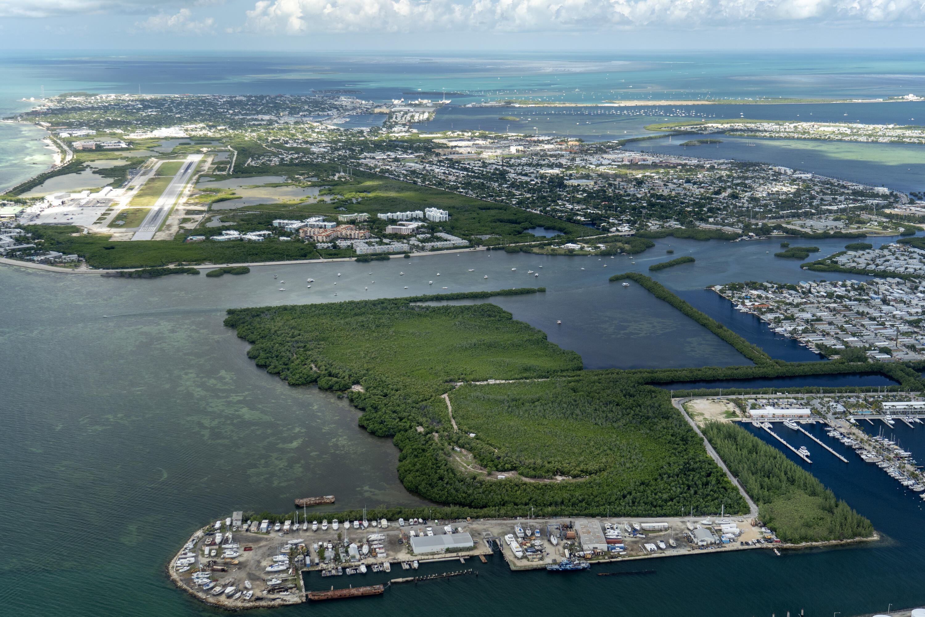 7200 5th Street Key West, FL 33040 - Photo 7 of 9 Cow Key Aerial_DSC01625